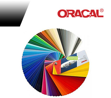 Mazzetta colori Oracal 751c