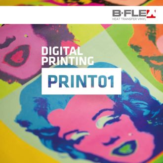 Adesivo digital printing Bflex bianco opac0 50cm