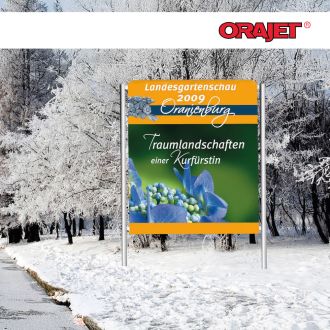 Pellicola stampa digitale Oracal Orajet bianco lucido 76cm