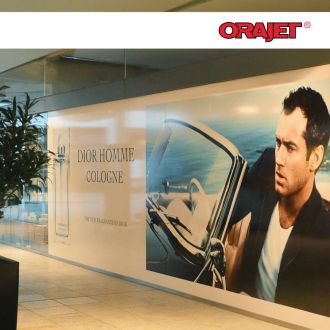 Pellicola stampa opaco 3162 per pubblicita esterne breve durata Rapid Air 137cm