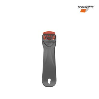 Safety  Scraper – Raschietto antigraffio compatto per vetro, adesivi e superfici delicate.