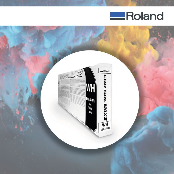 Inchiostri cartucce Roland bianco 220ml