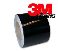 Dechroming 3M nero super lucido 10cm