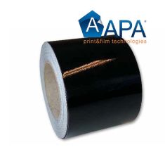 Nastro dechroming APA nero lucido 10cm