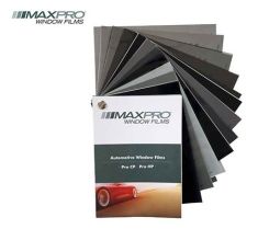Pellicola oscuramento vetri MaxPro mazzetta colori