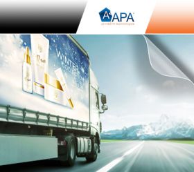 Laminazione lucida per stampa truck film APA 152cm