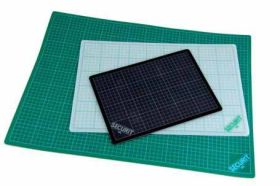MAT2230-BL tappetino da taglio nero Securit 22x30cm